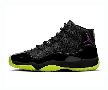 Air Jordan 11 Retro Black Barely Volt IB1378-001