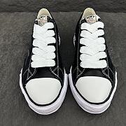 Maison Mihara Yasuhiro Hank OG Sole Canvas Low Black White - 2