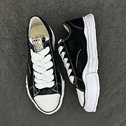 Maison Mihara Yasuhiro Hank OG Sole Canvas Low Black White - 3