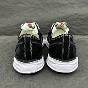 Maison Mihara Yasuhiro Hank OG Sole Canvas Low Black White - 4