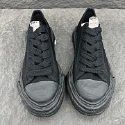 Maison Mihara Yasuhiro Hank OG Sole Canvas Low Black  - 4