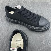 Maison Mihara Yasuhiro Hank OG Sole Canvas Low Black  - 5