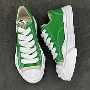 Maison Mihara Yasuhiro Hank OG Sole Canvas Low Green - 3