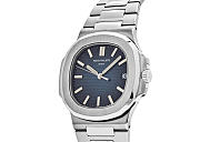 Patek Philippe Nautilus 5711/1A-010 Date Stainless Steel Blue Dial Watch - 5