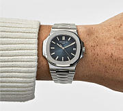 Patek Philippe Nautilus 5711/1A-010 Date Stainless Steel Blue Dial Watch - 6