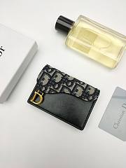 DIOR CARD HOLDER 130810A-01 Size 11x7x2.5CM - 5