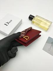DIOR CARD HOLDER 130810A-02 Size 11x7x2.5CM - 6