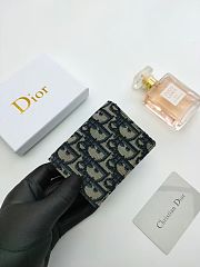 DIOR CARD HOLDER 130812A-01 Size 10x6.8x2CM - 5
