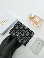DIOR CARD HOLDER 130812A-01 Size 10x6.8x2CM - 4