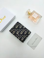 DIOR CARD HOLDER 130812A-01 Size 10x6.8x2CM - 3