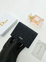 DIOR CARD HOLDER 130812A-02 Size 10x6.8x2CM - 4