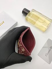 DIOR CARD HOLDER 130812F-02 Size 10x7x0.5CM - 3