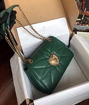 Dolce & Gabbana Devotion Green Bag Size 26×18×8CM - 3