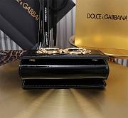 Dolce & Gabbana Black Grained Bag Size 18x10x5CM - 5