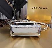 Dolce & Gabbana Silver Kadin Canta Logo Size 17x6x13CM - 3