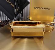 Dolce & Gabbana Gold Kadin Canta Logo Size 17x6x13CM - 4