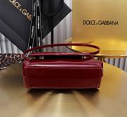 Dolce & Gabbana Plum Kadin Canta Logo Size 17x6x13CM - 5