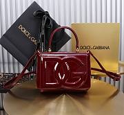 Dolce & Gabbana Plum Kadin Canta Logo Size 17x6x13CM - 2