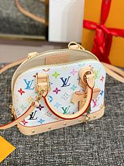 LV Alma BB Bag In Multicolor Monogram Size 23x17x11CM - 4
