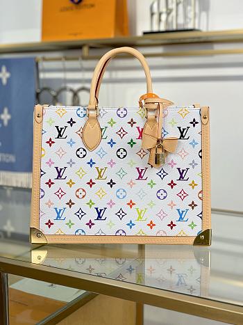 LV x TM OnTheGo Monogram Multicolored 35x27x14CM