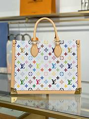 LV x TM OnTheGo Monogram Multicolored 35x27x14CM - 4