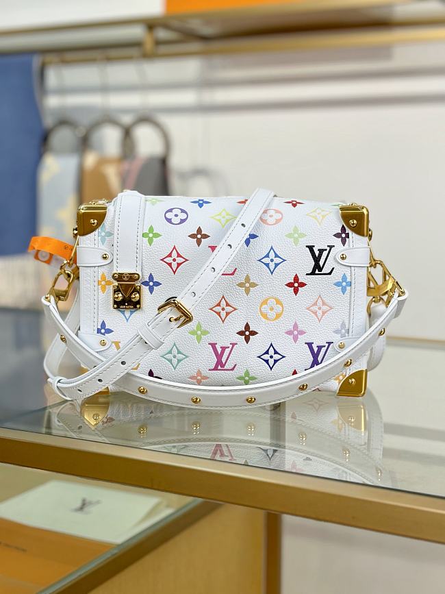 LV x TM Side Trunk Multicolored Size 23x16x8CM - 1