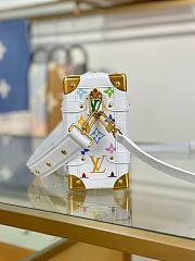 LV x TM Side Trunk Multicolored Size 23x16x8CM - 2