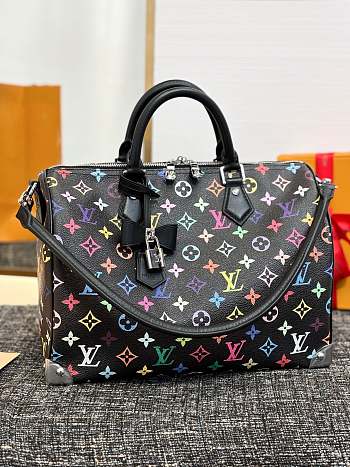 LV Crossbody Black Bag Size 30x21x17CM