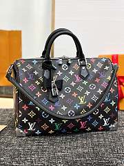 LV Crossbody Black Bag Size 30x21x17CM - 6