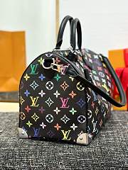 LV Crossbody Black Bag Size 30x21x17CM - 4