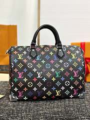 LV Crossbody Black Bag Size 30x21x17CM - 2