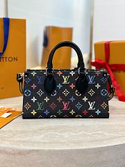 LV x ONTHEGO EAST WEST CHAIN BLACK Size 25x13x10CM - 5