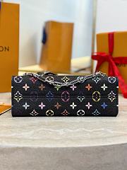 LV x ONTHEGO EAST WEST CHAIN BLACK Size 25x13x10CM - 4