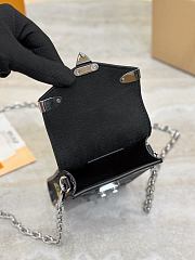 LV x TM MÉTIS Phone Pouch Black Size 17x10x4CM - 4