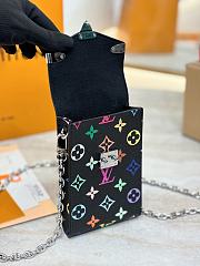 LV x TM MÉTIS Phone Pouch Black Size 17x10x4CM - 3