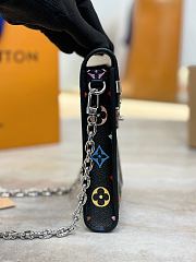 LV x TM MÉTIS Phone Pouch Black Size 17x10x4CM - 2