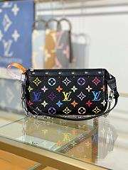 LV x TM Pochette Accessoires Black Size 22x13x4CM - 1
