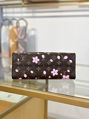 LV OnTheGo Bag Sakura Brown Size 25x19x11CM - 3