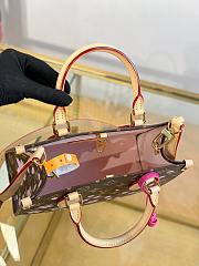 LV OnTheGo Bag Sakura Brown Size 25x19x11CM - 2