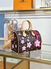 LV Speedy Bandoulière 25 Sakura Brown Size 25x19x15CM - 5