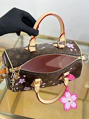 LV Speedy Bandoulière 25 Sakura Brown Size 25x19x15CM - 6