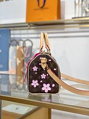 LV Speedy Bandoulière 25 Sakura Brown Size 25x19x15CM - 4