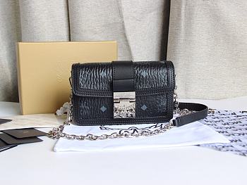 MCM Black Bag 36123118 Size 18x5x11cm
