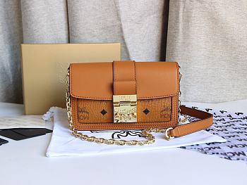 MCM Brown Bag 36123119 Size 18x5x11cm