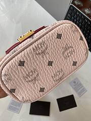 MCM Pink Bag 39123125 Size 21x17x9CM - 3