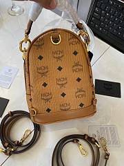 MCM Brown Bag 39123125 Size 21x17x9CM - 4