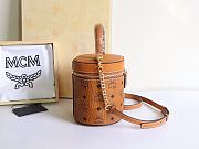 MCM Brown Bag 47123188 Size 16x14x16cm - 5