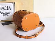 MCM Brown Bag 47123188 Size 16x14x16cm - 3