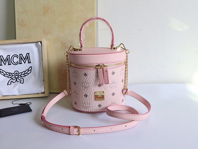 MCM Pink Bag 47123188 Size 16x14x16cm - 1