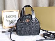 MCM Black Messenger Bag Size 18x7x15CM - 3